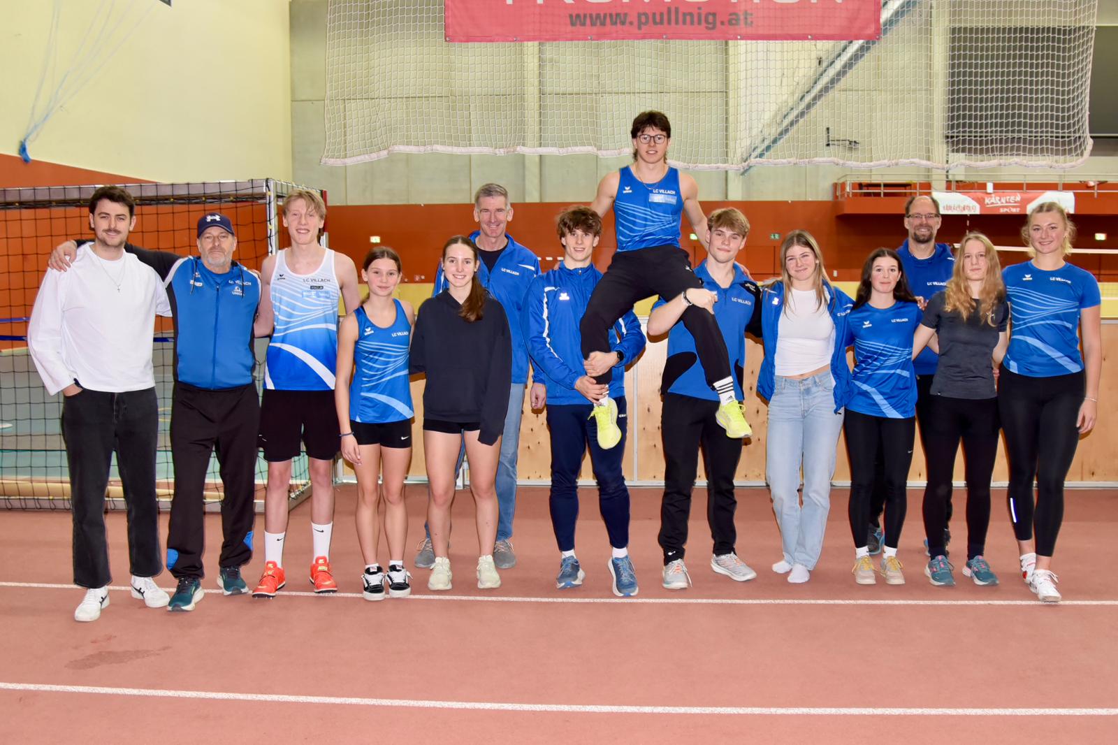 Glänzender Auftritt des LC Villach bei den Kärntner Hallenmeisterschaften 2026