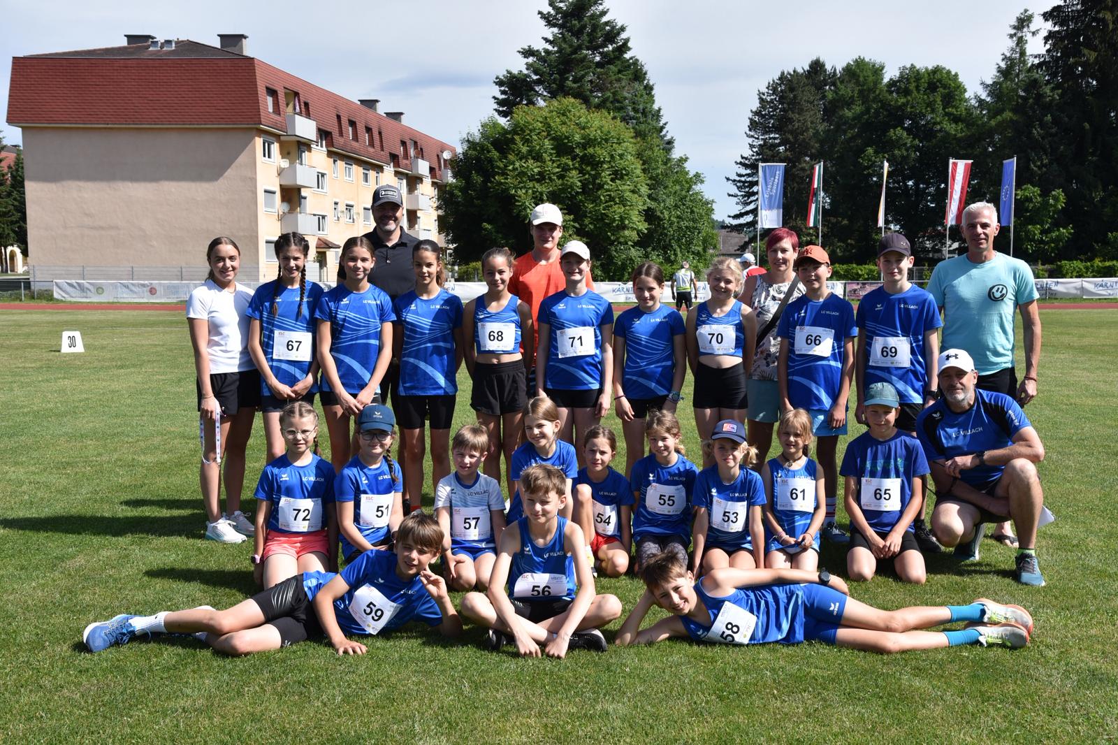 Starker Auftakt für den LC Villach beim KLV Talente-Cup in Klagenfurt